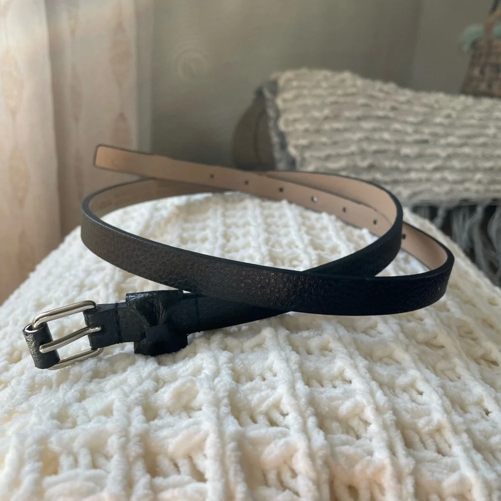 Lulu Guinness Belt, Black